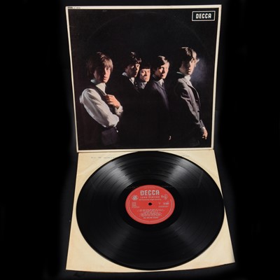 Lot 165 - The Rolling Stones - self-titled, LP vinyl record, early mono pressing LK 4605 1A / 4A