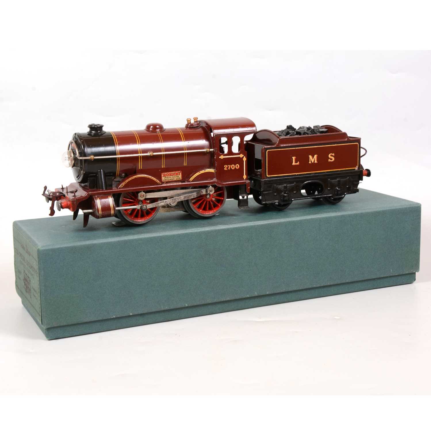 Lot 1 - Hornby O gauge electric locomotive and tender, E120, no.1 Special, LMS 0-4-0