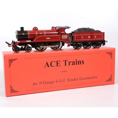 Lot 101 - ACE Trains O gauge locomotive and tender, LMS 4-4-0, E3 '2006 Celebration Class'