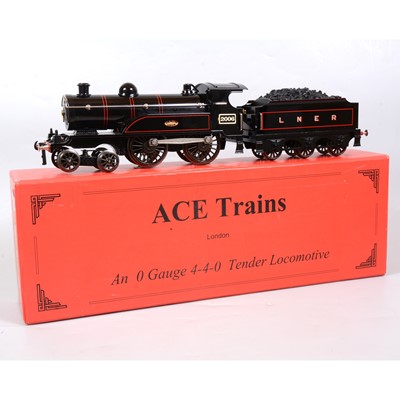 Lot 97 - ACE Trains O gauge locomotive and tender, LNER 4-4-0, E3 '2006 Celebration Class'