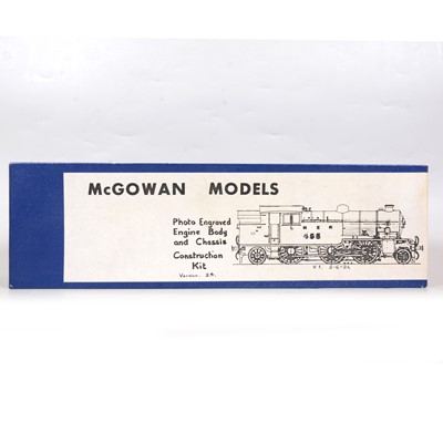 Lot 150 - McGowan Models O gauge model railway tank locomotive metal kit, LNER 2-6-2T