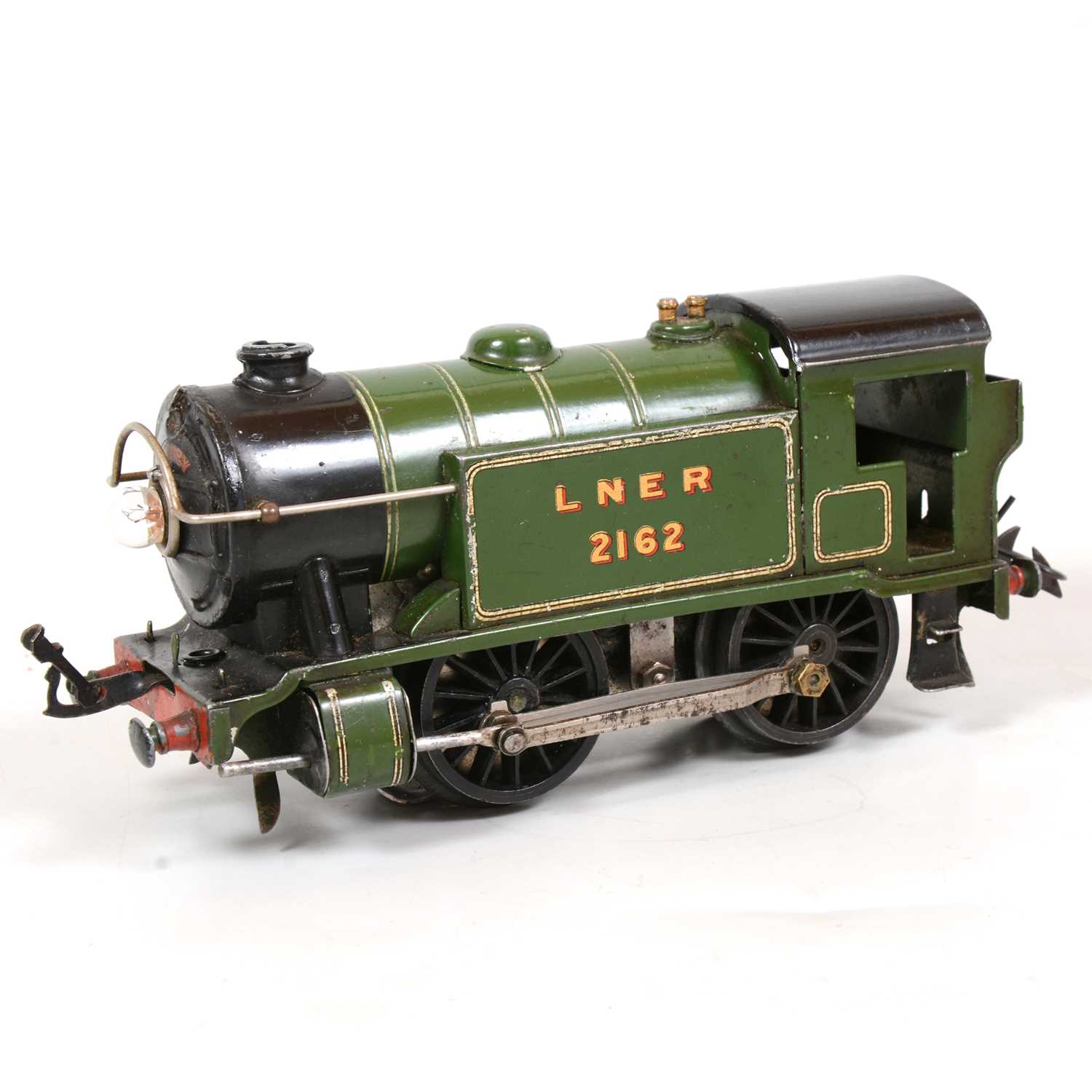 Lot 19 - Hornby O gauge tank locomotive, E120 no.1 Special, LNER 0-4-0, 2162, green.