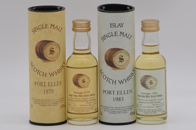 Lot 197 - Signatory Vintage - Port Ellen, 1979 and 1983