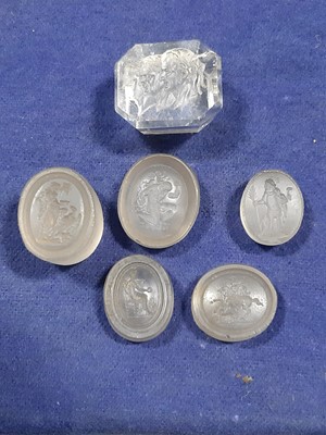 Lot 215 - Collection of seals and intaglios.