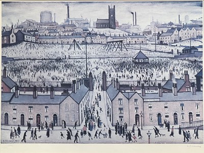 Lot 238 - After Laurence Stephen Lowry, Britain at Play