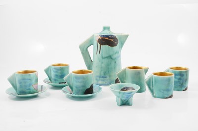 Lot 1020 - Clarice Cliff, an 'Inspiration Lily' part coffee service