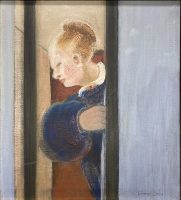 Lot 452 - George Lewis, Girl at a doorway and other works