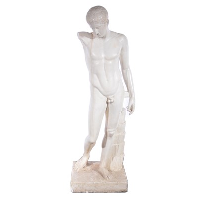 Lot 126 - Plaster statue, The Westmacott Athlete