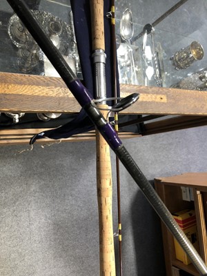 Lot 169 - Two Hardy carbon fibre spinning rods