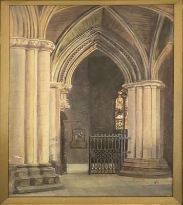 Lot 506 - Small collection of watercolours and an oil painting