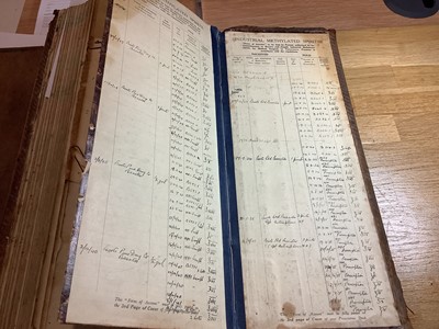 Lot 207 - Two prescription Ledgers - Boots The Chemist, Market Harborough, dated from 1909-1940.
