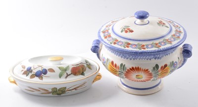 Lot 77 - Two boxes of household china and part dinner services