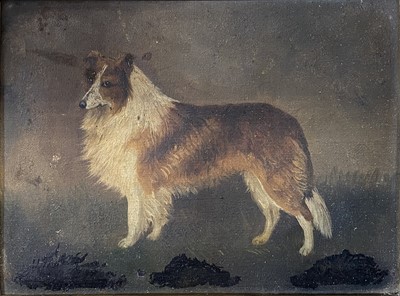 Lot 484 - Ascribed to Herbert Jones, "Scottie", dog portrait, and two others