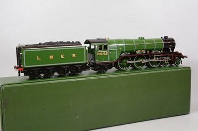 Lot 17 - ACE trains O gauge model railway locomotive and tender, LNER 4-6-2, 'Diamond Jubilee'
