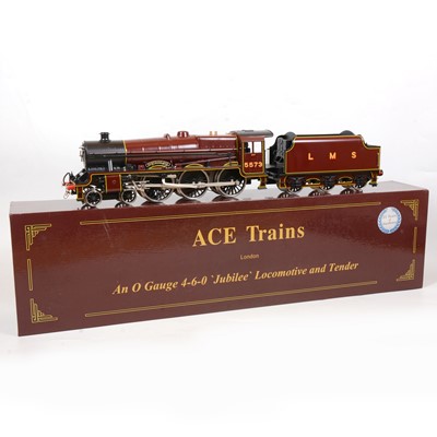 Lot 94 - ACE trains O gauge model railway locomotive and tender, LMS 4-6-0, 'Newfoundland'