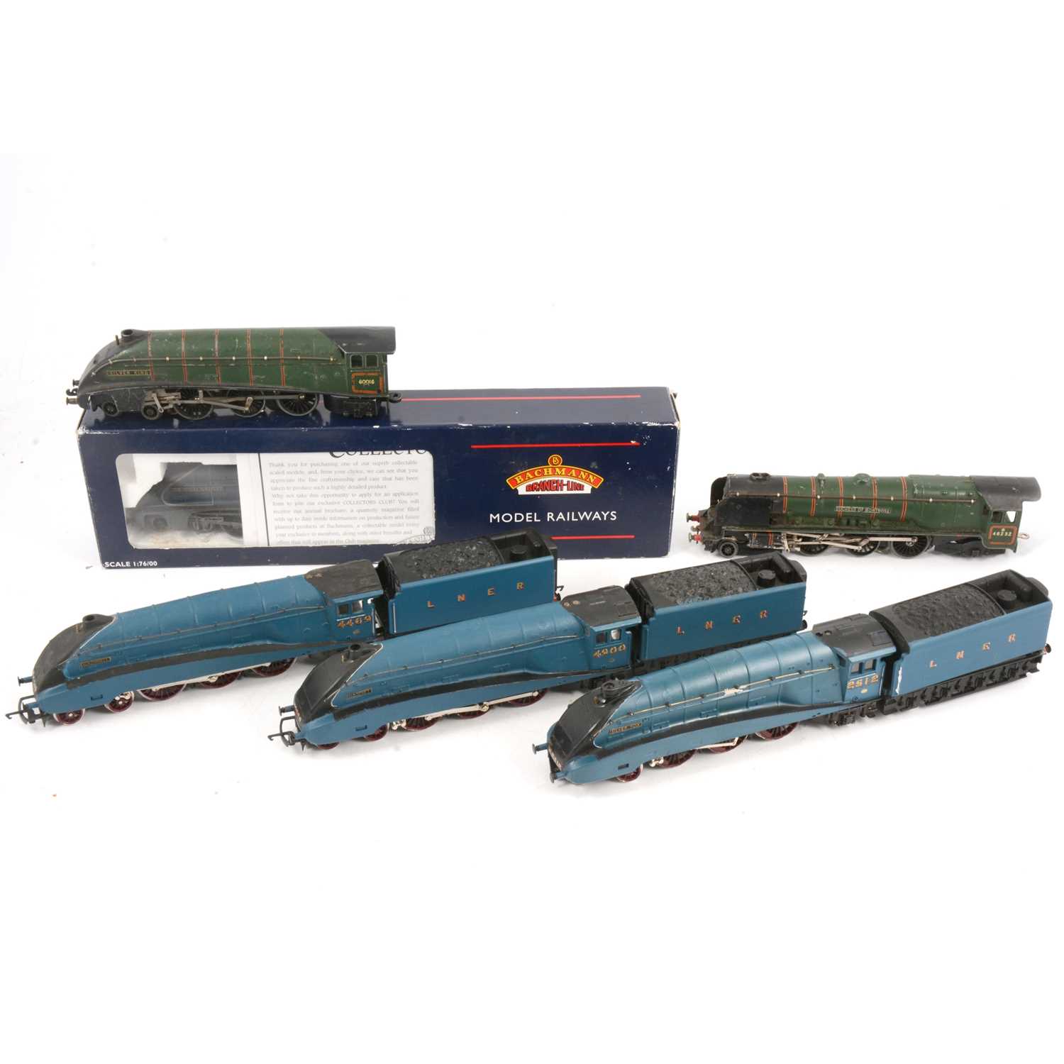 Lot 72 - Six OO gauge model railway locomotives.