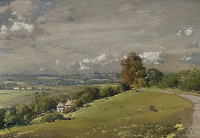 Lot 412 - Noel Harry Leaver, Summer at Winter Hill, Berkshire Downs