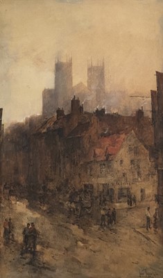 Lot 314 - John Terris, York, towards the Cathedral