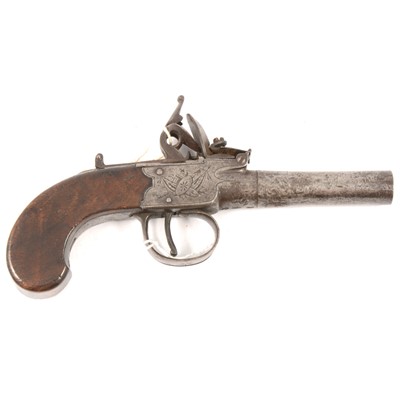 Lot 216 - A flintlock pistol, by Dunderdale Mabson & Labron