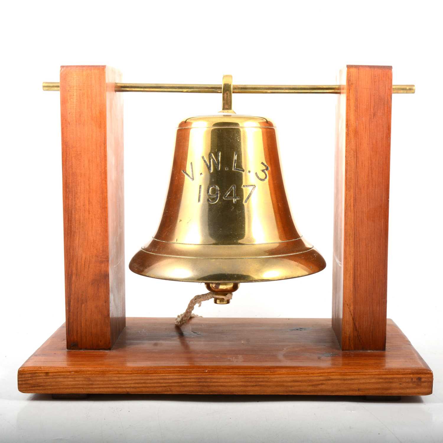 Lot 107 - Ship's bell, VWLS 1947