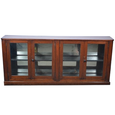 Lot 460 - Victorian mahogany bookcase