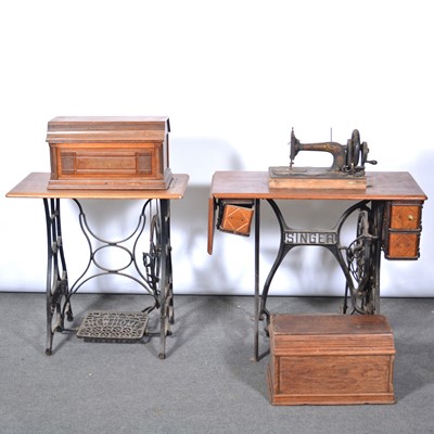 Lot 449 - Two sewing machines