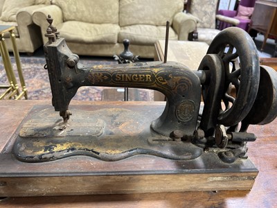 Lot 449 - Two sewing machines