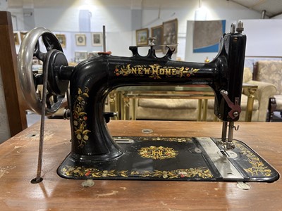 Lot 449 - Two sewing machines