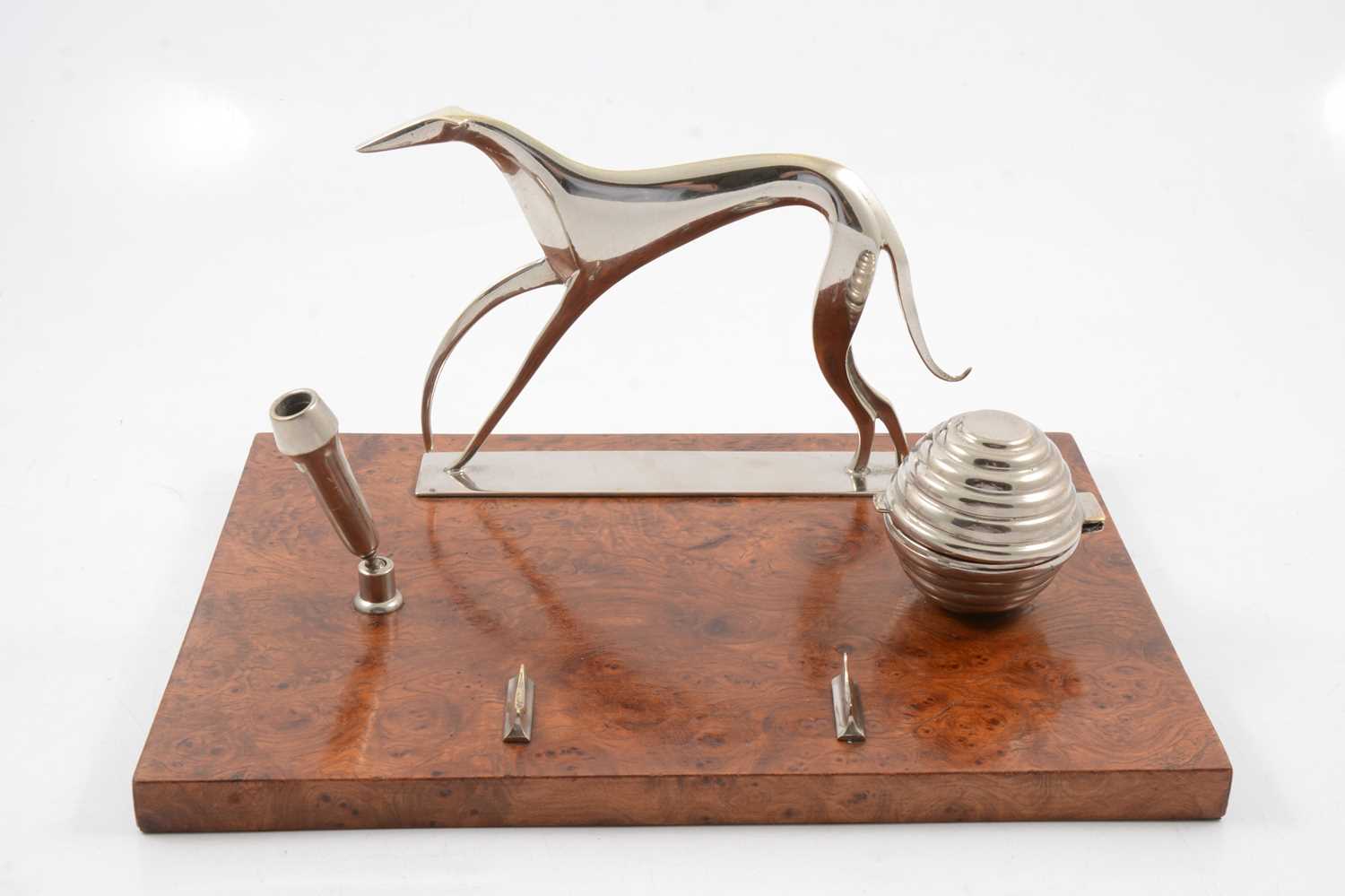 Lot 1024 Manner of Hagenauer, an Art Deco desk stand