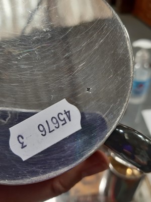 Lot 276 - Two silver presentation mugs