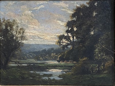 Lot 476 - Edwin Harris, Late Afternoon, Houghton