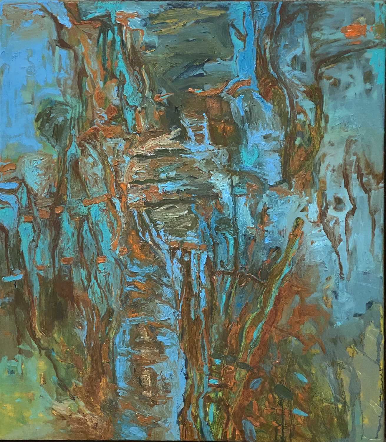 Abstract Artist Ruth Lot 446 - Ruth Sumner, Untitled abstract
