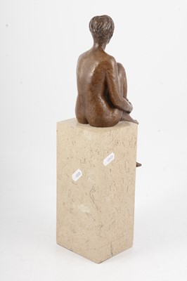 Lot 1097 - Moira Purver, Meditating on Purbeck, a limited edition sculpture