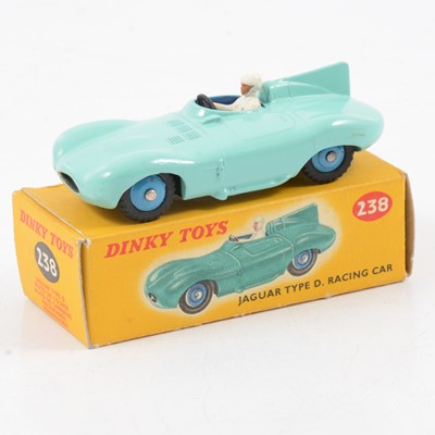 Lot 126 - Dinky Toys die-cast model no.238 Jaguar Type D Racing car
