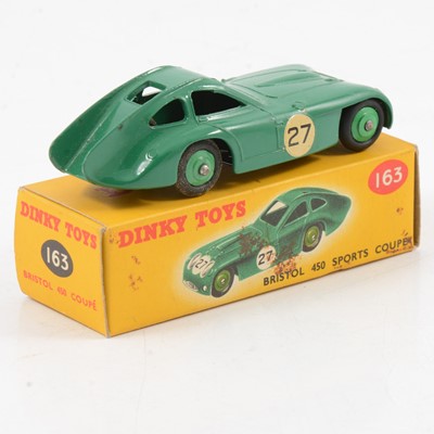 Lot 123 - Dinky Toys die-cast model no.163 Bristol 450 Sports Coupe