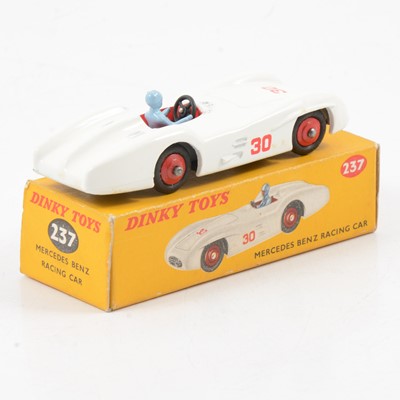 Lot 125 - Dinky Toys die-cast model no.237 Mercedes Benz racing car