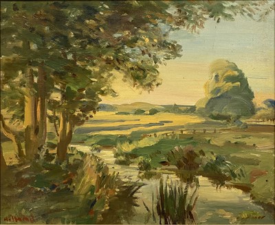 Lot 468 - George H. B. Holland, Source of the Nene, Kislingbury