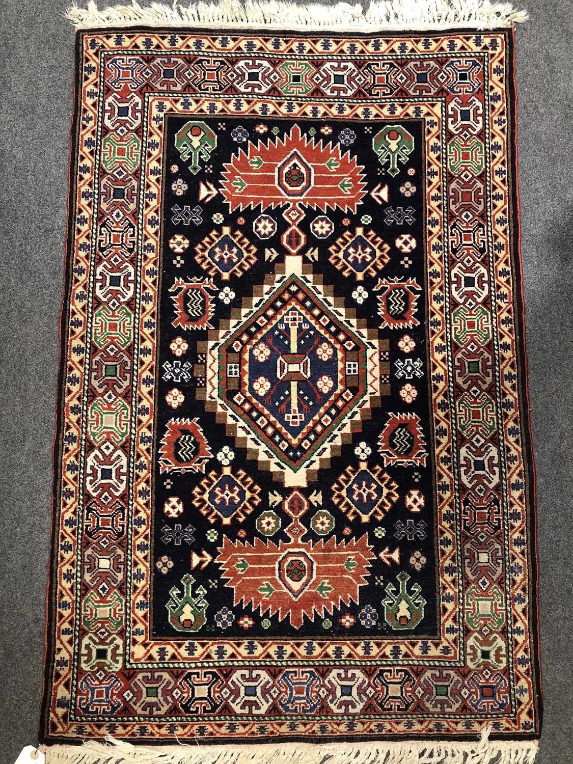 Lot 705 - Small Persian mat