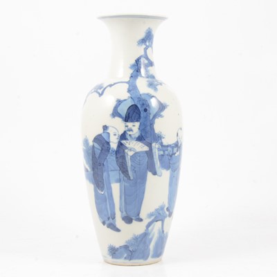 Lot 3 - Chinese blue and white vase