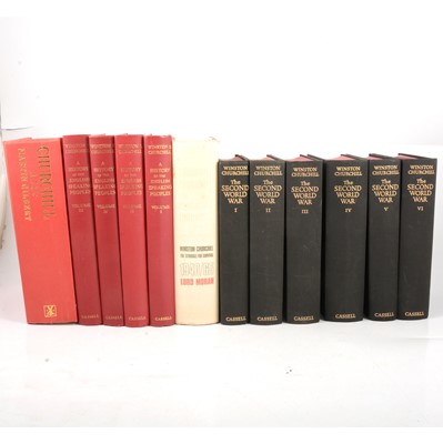 Lot 156 - Winston S Churchill, History of The English-speaking Peoples, etc
