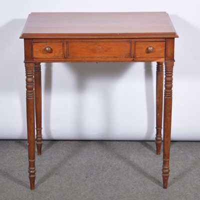 Lot 557 - Victorian mahogany side table