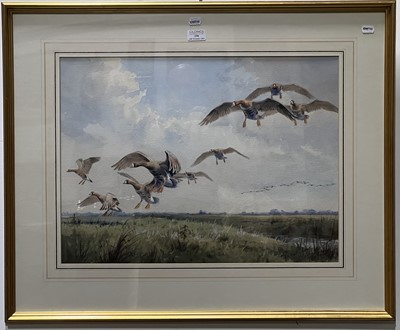 Lot 190 - John Cyril Harrison, White-Fronted Geese