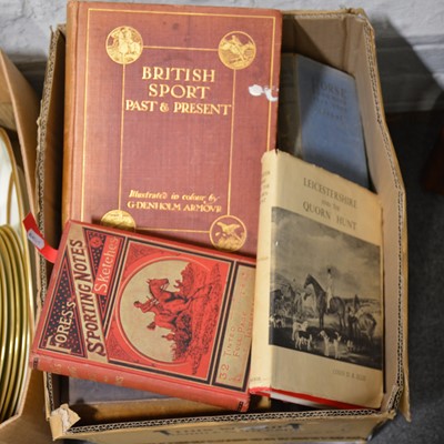 Lot 108 - A collection of hunting books