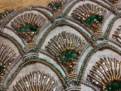 Lot 233 - Two Indian beaded evening bags.