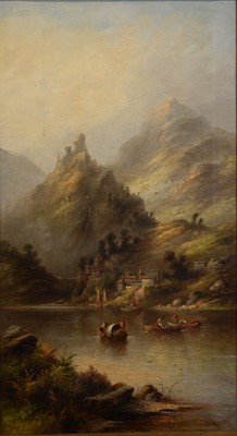 Lot 421 - Edward Masters, North Italian scene.