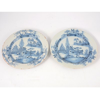 Lot 45 - Two Delft plates