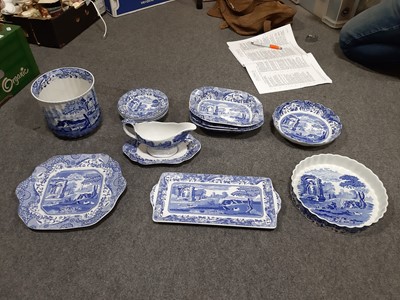 Lot 103 - Large collection of Spode Italian pattern pottery