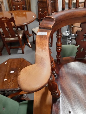 Lot 483 - Victorian Windsor chair