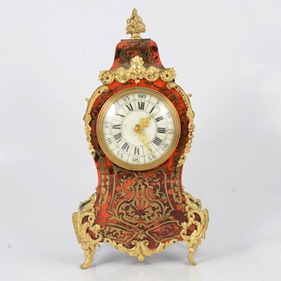Lot 56 - French Boulle mantel clock