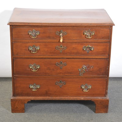 Lot 250 - George III mahogany chest of drawers